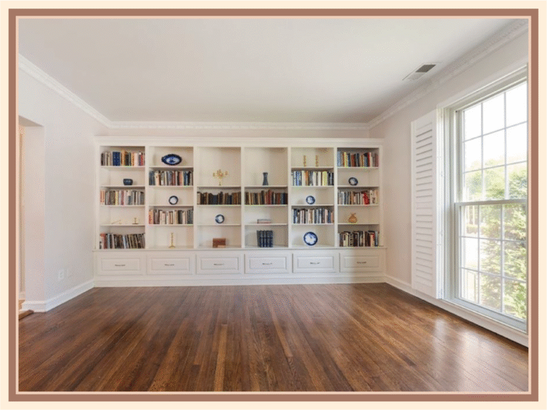 Bookshelf feature profinish solutions inc